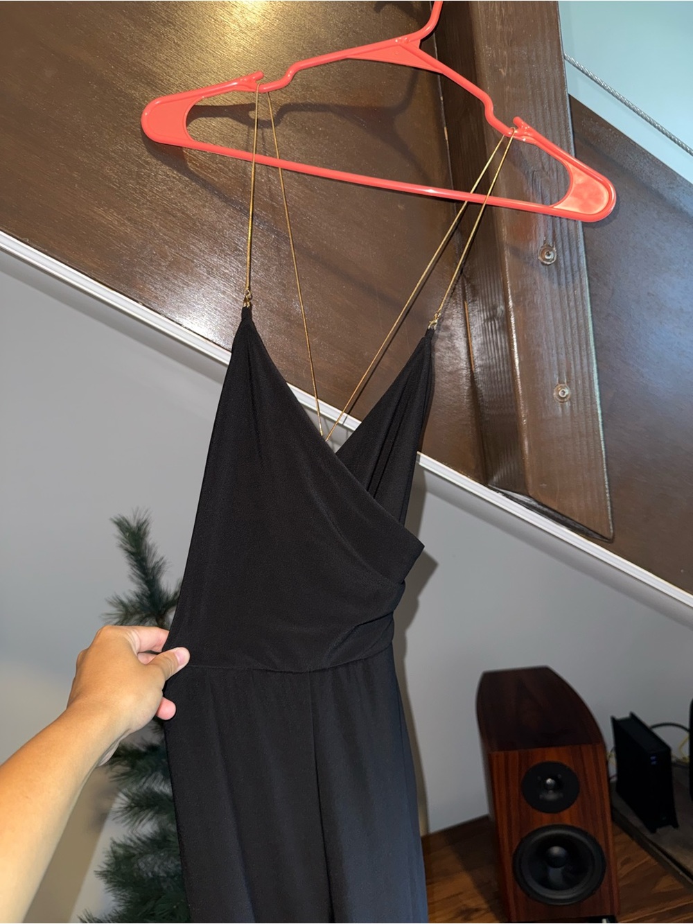 Women’s black jumpsuit